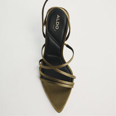 Aldo Solania Other Green Women's Strappy sandals - Strappy heeled sandal, Stiletto heel