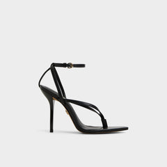Aldo Abyfindley Black Women's Strappy sandals - Heeled flip flop, Stiletto heel
