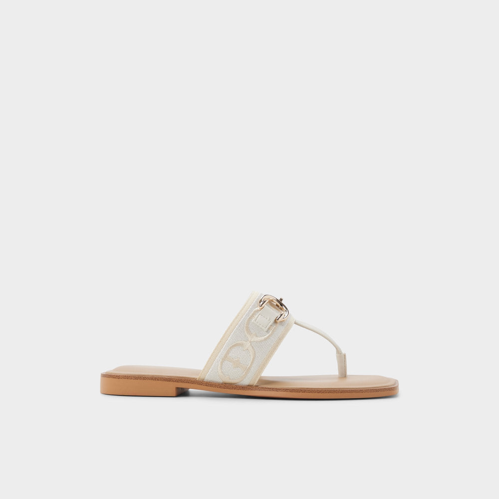 Aldo Coralynna in White Bone 14053516 - T-strap sandal