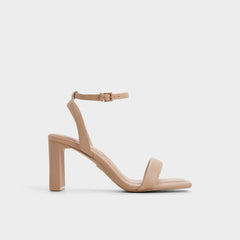 Aldo Aurorai Bone Women's Strappy sandals - Strappy heeled sandal, Block heel