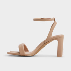 Aldo Aurorai Bone Women's Strappy sandals - Strappy heeled sandal, Block heel