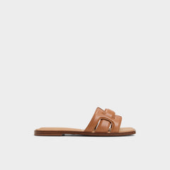 Aldo Eleny Medium Brown Women's Flats - Slide sandal