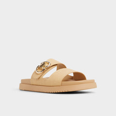 Aldo Daisymae Natural Women's Footbed sandals -