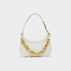 Aldo Whitegemm in Other White - Shoulder bag