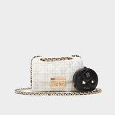 Aldo Letissee in Black White - Crossbody bag