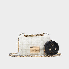 Aldo Letissee in Black White - Crossbody bag