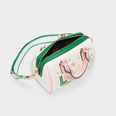 Aldo Fisney White Combo Women's Mini bags - Barrel bag