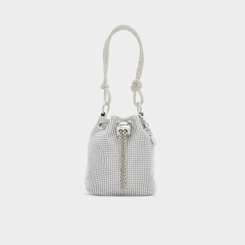 Aldo Marvelax Silver Women's Top Handle Bags - Bucket bag