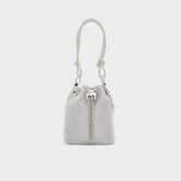 Aldo Marvelax Silver Women's Top Handle Bags - Bucket bag