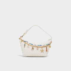 Aldo Frankiewoven White Women's Shoulder Bags - Shoulder bag