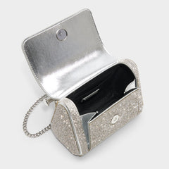 Aldo Blingchic Silver Women's Clutches & Evening bags - Top handle bag