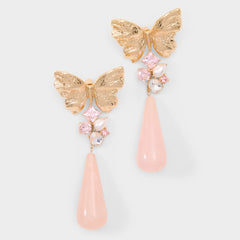 Aldo Papillara in Light Pink - Statement earrings