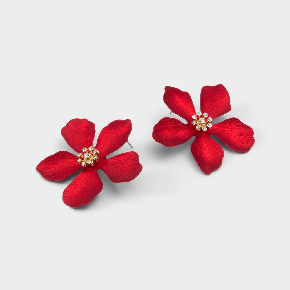 Aldo Maflorra in Red - Statement earrings