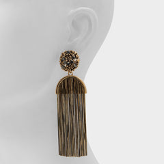 Aldo Nightfaller in Grey - Statement earrings