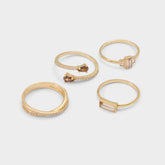 Aldo Yeikin in Light Brown - Multi finger rings