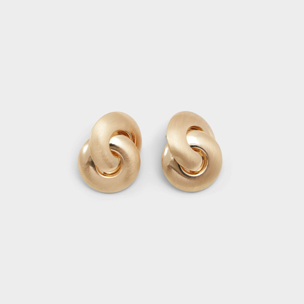 Aldo Bateriel Gold Women's Earrings - Button earrings