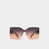 Aldo Lalaendrax Black/Gold Multi Women's Square - Square sunglasses