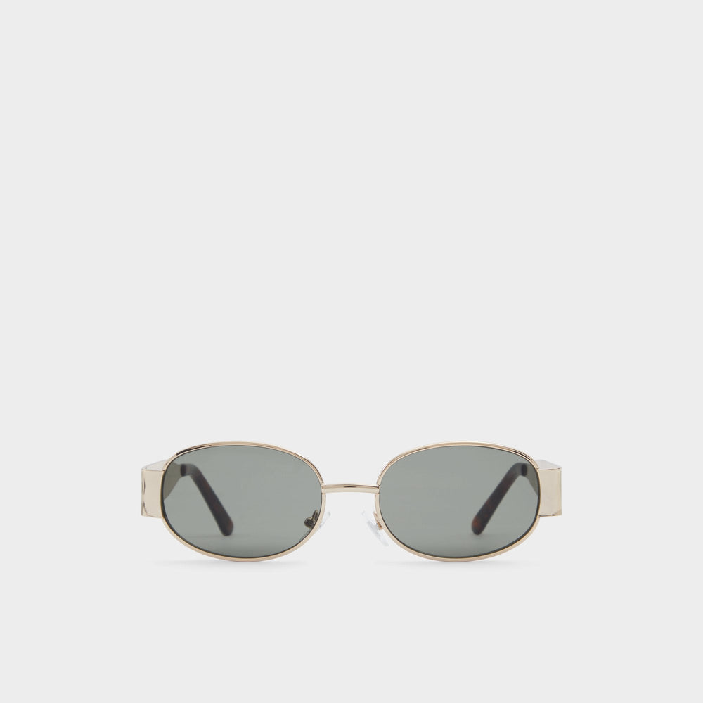 Aldo Unirerin Gold Women's Round - Round sunglasses