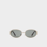 Aldo Unirerin Gold Women's Round - Round sunglasses