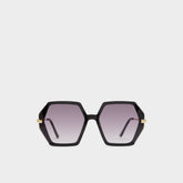 Aldo Yboa Black/Gold Multi Women's Statement sunglasses - Sunglasses