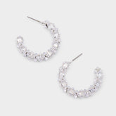 Aldo Adedrimar Silver/Clear Multi Women's Cubic Zirconia - Earrings