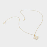 Aldo Broisa Gold Women's Cubic Zirconia - Necklace