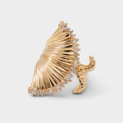 Aldo Fariarie in Gold Clear Multi - Ring