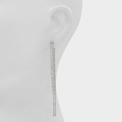 Aldo Svetna Silver/Clear Multi Women's Earrings - Drop earrings