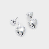 Aldo Lovebling Silver/Clear Multi Women's Earrings - Earrings