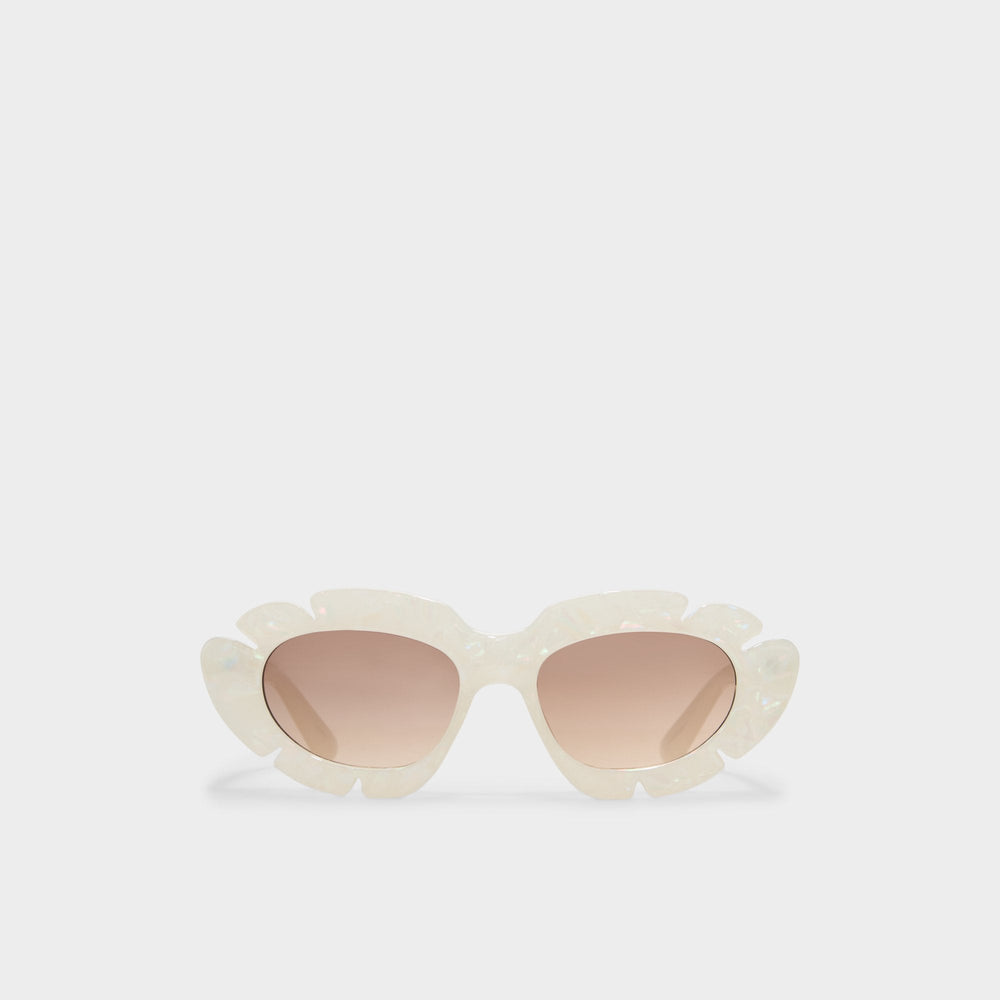Aldo Caumasee White Women's Cat eye - Cat eye sunglasses