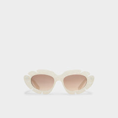 Aldo Caumasee White Women's Cat eye - Cat eye sunglasses