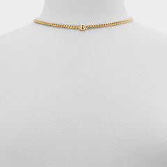 Aldo Yourletters Dark Yellow Women's Necklaces - Necklace