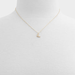 Aldo Lassolove Gold/Clear Multi Women's Necklaces - Pendant necklace