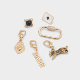 Aldo Wildcard in Black Gold Multi - Shoe charms