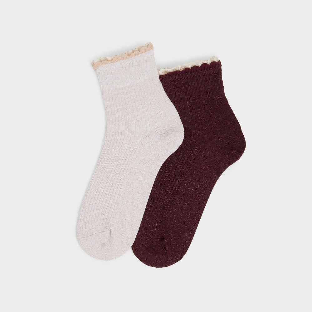 Aldo Sparklelace in Bordo - Socks