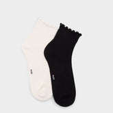 Aldo Frilluxe in Black White - Crew socks