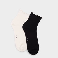 Aldo Frilluxe in Black White - Crew socks