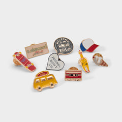 Aldo Hawkins1987 in Bright Multi - Decorative pins