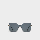 Aldo Romashin Black Women's Square - Square sunglasses