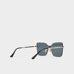 Aldo Romashin Black Women's Square - Square sunglasses