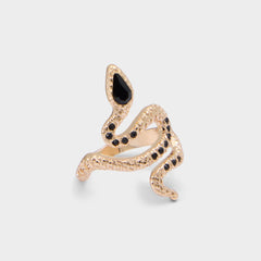 Aldo Snakesie in Black Gold Multi - Ring