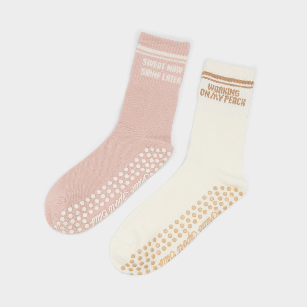 Aldo Pilatesclub in Light Pink - Pilates socks