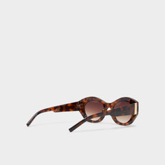 Aldo Etelarien Other Brown Women's Round - Sunglasses