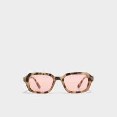 Aldo Desnix Medium Beige Women's Square - Rectangle sunglasses