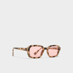 Aldo Desnix Medium Beige Women's Square - Rectangle sunglasses