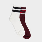 Aldo Retrostripes in Bordo - Socks