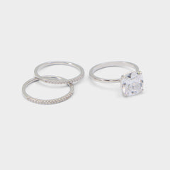 Aldo Lothoamas in Silver Clear Multi - Ring