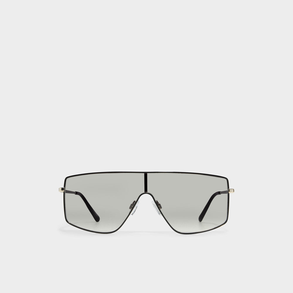 Aldo Priren Black/Gold Multi Women's Shield - Shield sunglasses