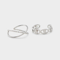 Aldo Twisted Silver Women's Rings - Toe ring