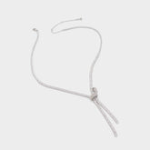 Aldo Venomarra in Silver Clear Multi - Statement necklace